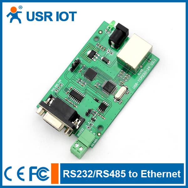 Serial RS232_RS485 to Ethernet Module_Serial Server Module